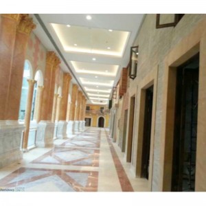 Suulakepuristusmuotti jäljittely marmorilla