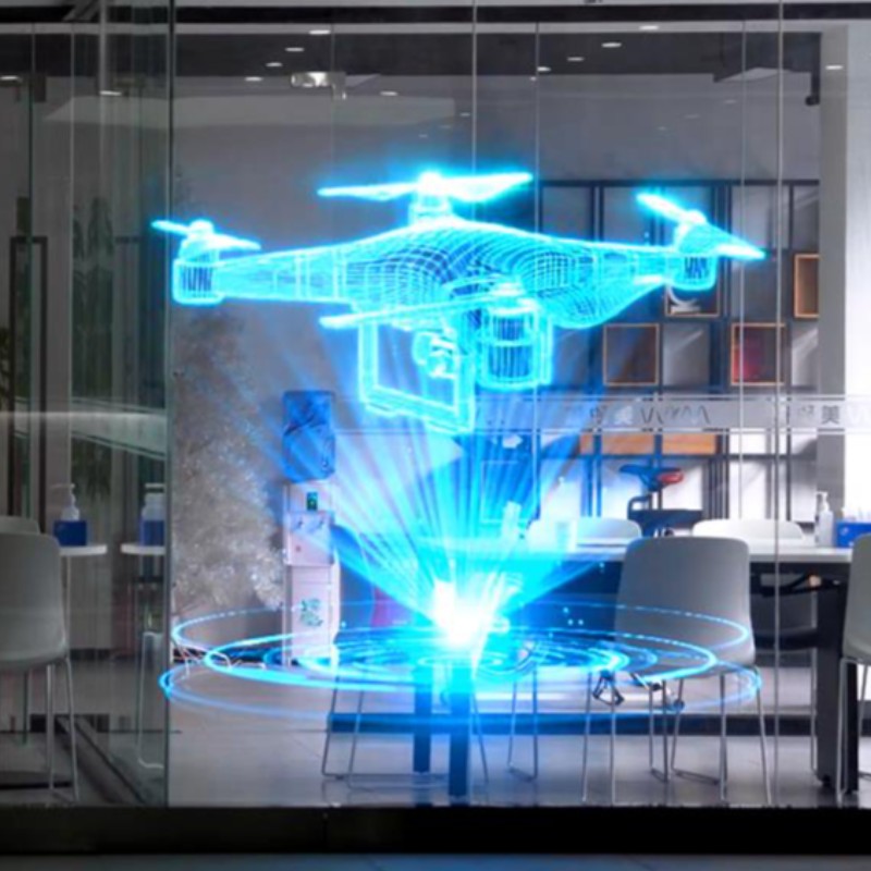 5 LED -läpinäkyvännäytön sovellus