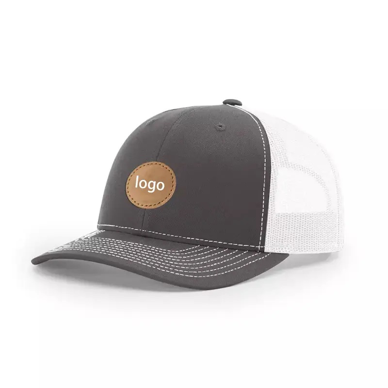 Mukautettu tavallinen tyhjä mesh brodeerattu ahdistunut baseball Cap Dad Trucker Hat