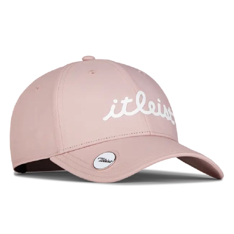 Naisten pelaajien suorituskyky Golf Cap Custom TPU Logo 6 Paneelissa jäsennelty golfkorkki Baseball Caps Curved Bill Rose Golf Hatutnaiset