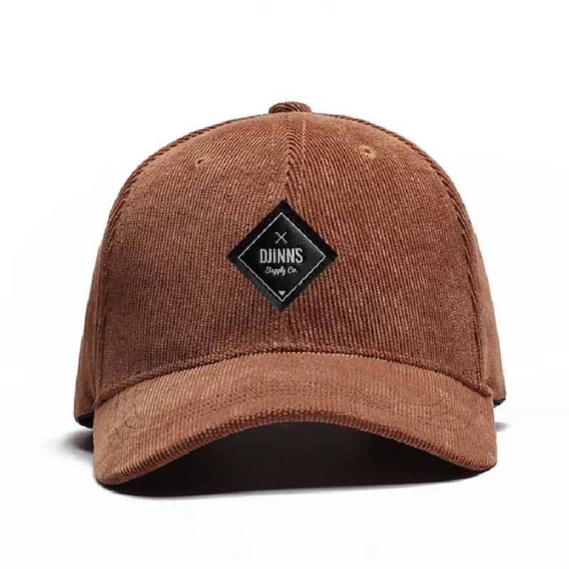 Mukautetut urheilulakit Sun Hat miehet Design Hat Cap Gorras de Beisbol Corduroy Baseball Hat