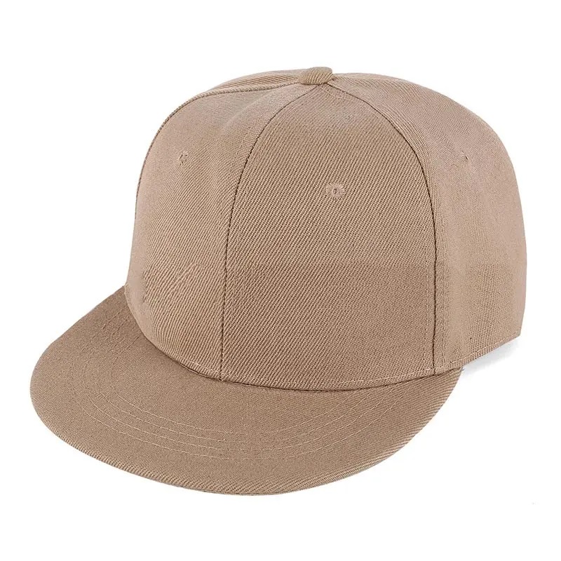 Tukkumyynti korkealaatuinen 100% puuvillamuotiurheilu Cack Custom Logo Miehet tavallinen litteä bill brim kuvio hip hop snapback cack hatut