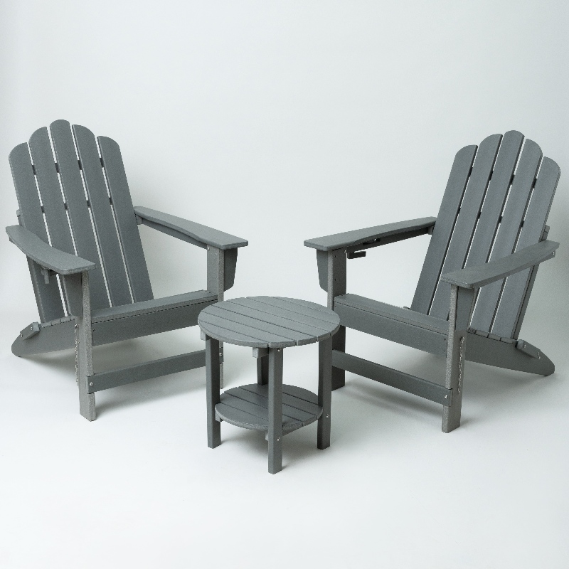 Ulkokalusteet HDPE Adirondack -tuoli