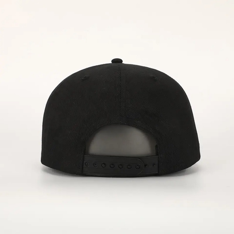 Tukkumyynti mukautettu kirjonta 5 paneeli musta puuvilla suorituskyky Sport dad hattu miestennaiset Golf Gorras köysi Baseball Cap