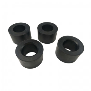 Autoteollisuuden valetun injektio musta kumi holkki