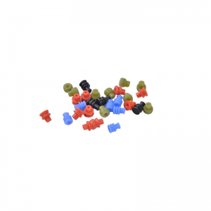 Autojen johtosarjan vedenpitävät kumipisarat