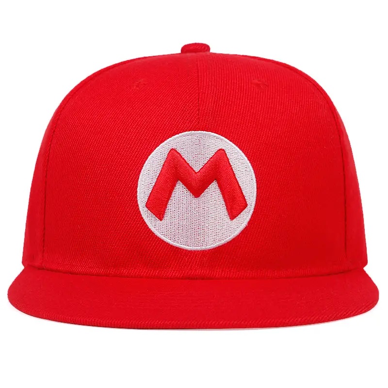 Muotinaiset miehet hattu 3d kirjonta -logonapsautuskalkki 6 paneeli puuvilla hip hop korkki ulkona urheilu baseball litteä korkki
