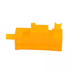 Keltainen kumisormen suojakansi