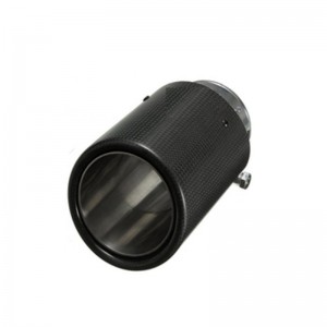 Räätälöity kiiltävä tai matta hiilikuitu yleinen autovauras ja vaimentimen takaputki