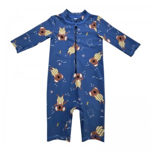 Sarjakuva tulosta vetoketju yksiosaiset lapset uimapuvut