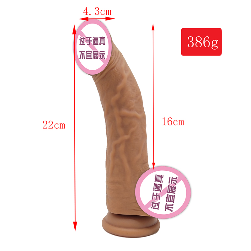 874 Realistinen dildo-silikoni-dildo imukupin G-Spot-stimulaatiolla dildo-anaali sukupuolen lelutnaisille ja pariskunnalle