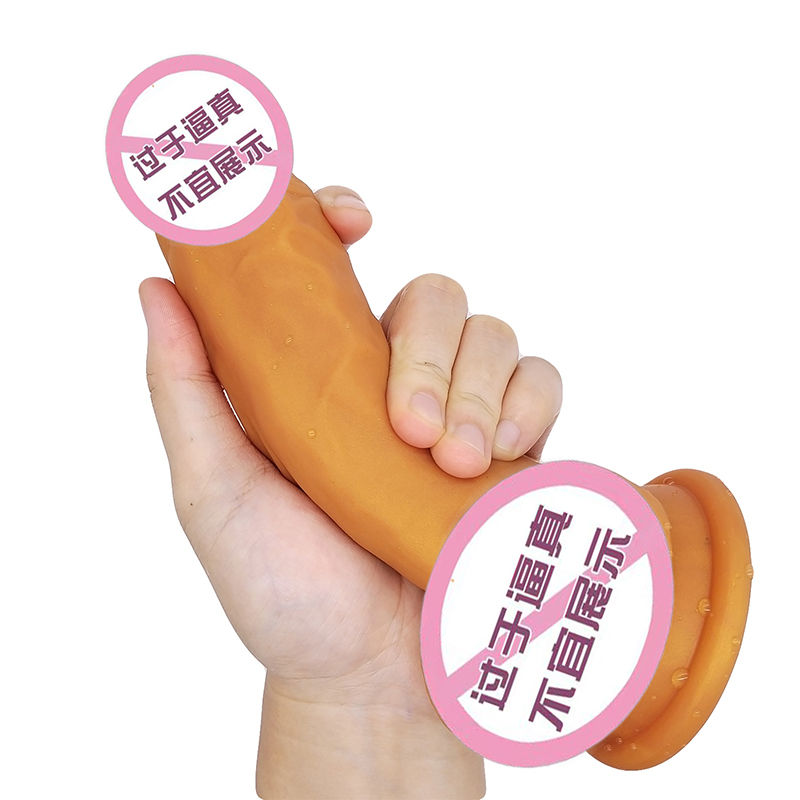 821 Seksikäs aikuisten kauppa tukkumyynti iso size sukupuoli dildo uutuus lelut pehmeä silikoni työntävät dildotnaisillenaisten masturbaattorissa