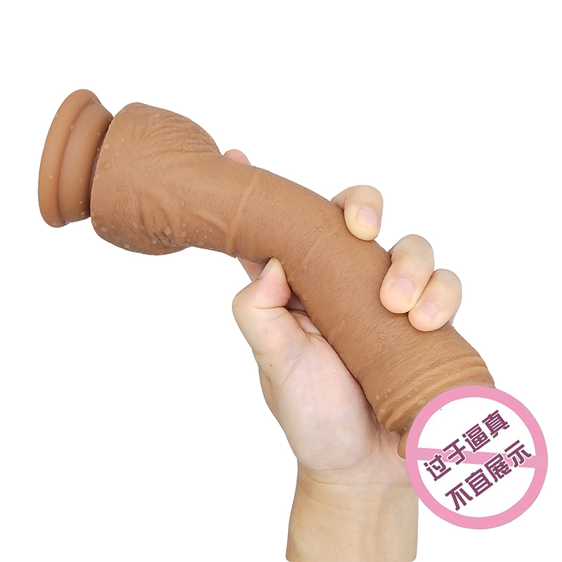 851 Realistinen dildo-silikoni-dildo imukupin G-Spot-stimulaatiolla dildo-anaali sukupuolen lelutnaisille ja pariskunnalle
