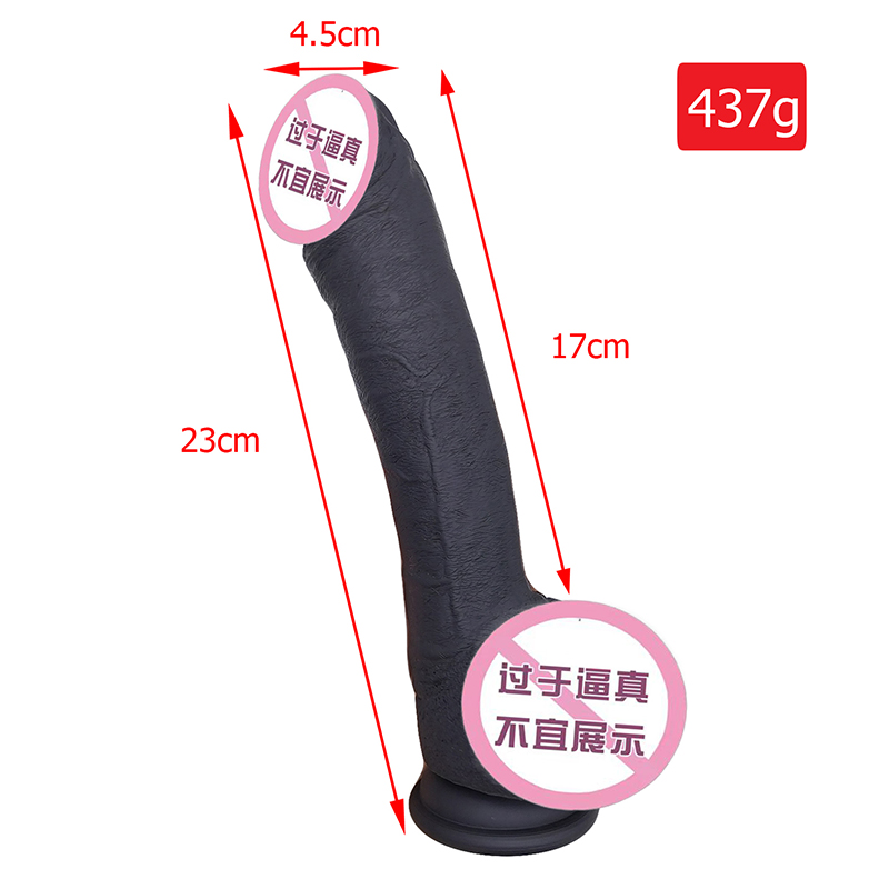 851 Realistinen dildo-silikoni-dildo imukupin G-Spot-stimulaatiolla dildo-anaali sukupuolen lelutnaisille ja pariskunnalle