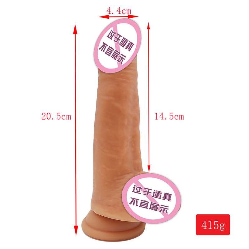 814 Seksikäs aikuisten kauppa tukkumyynti iso size sukupuoli dildo uutuus lelut pehmeä silikoni työntävät dildotnaisillenaisten masturbaattorissa