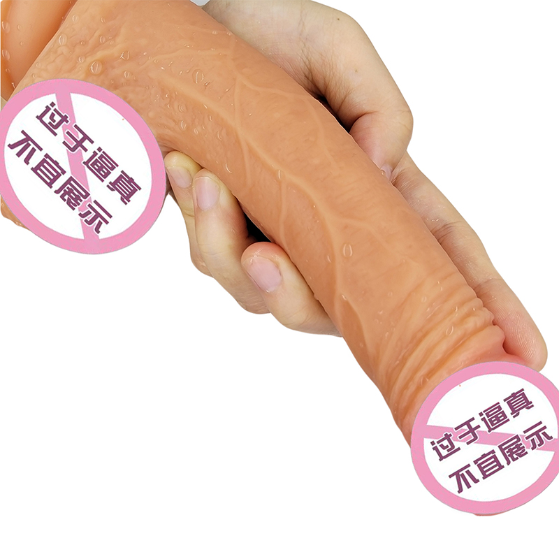 813 Seksikäs aikuisten kauppa tukkumyynti iso size seksi dildo uutuus lelut pehmeä silikoni työntävät dildojanaisillenaisten masturbaattorissa