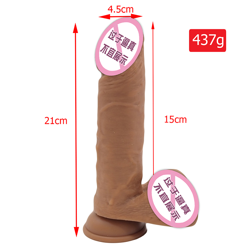 895 Super -imukuppi Naisten itsetyydytys dildo -pii dildo realistinen pehmeä valtava seksilelut liha penis realistinen iso dildonaisille