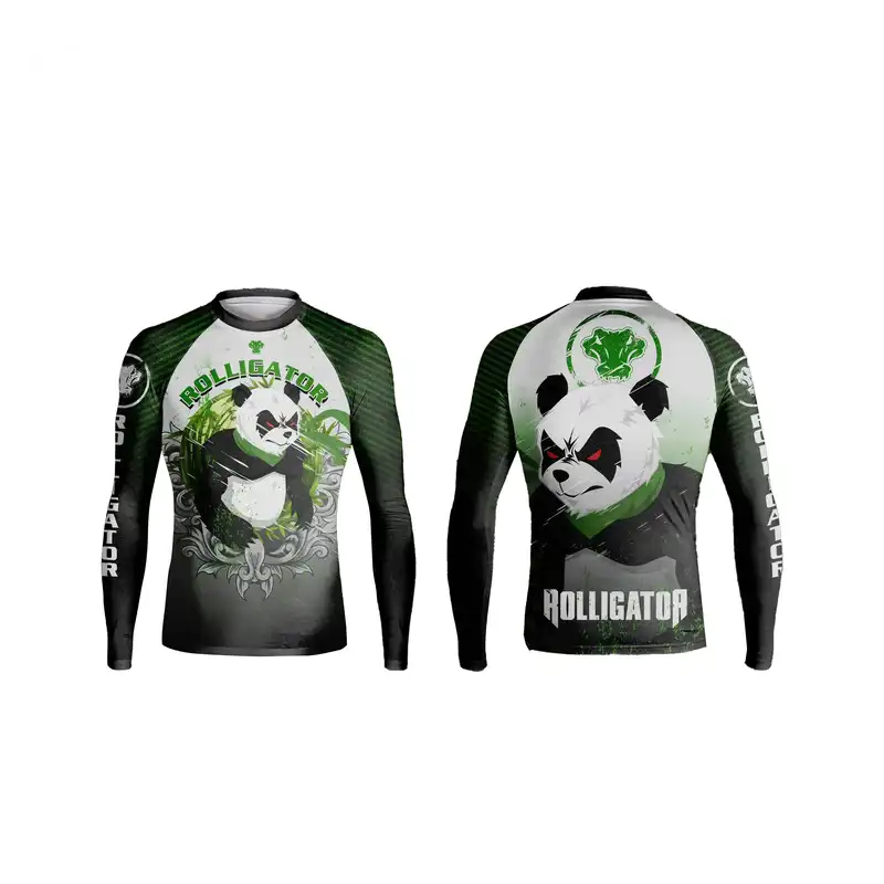 Tukkukauppa illallinen parempi toimittaja räätälöityjen premium -miesten ihottuman vartijoiden bjjnogis, Jiu Jitsu Gi Rash Guard