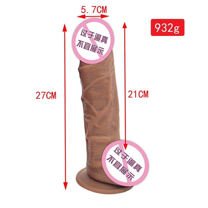 863 Realistinen dildo-silikoni-dildo imukupin G-Spot-stimulaatiolla dildo-anaali sukupuolen lelutnaisille ja pariskunnalle