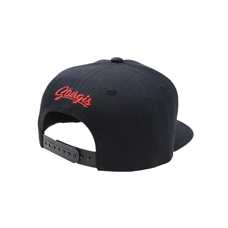 Kirjonta puuvilla litteä reuna aikuiset tavalliset miesten hip hop hatut 5 paneeli räätälöi snapback caps hatut mukautetulla logolla