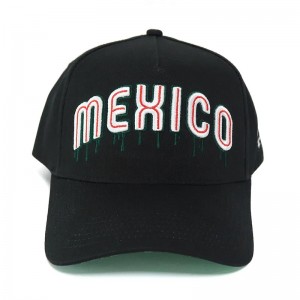 Tukkumyynti puuvillalla räätälöity 3D -kirjonta rakensi kehyksen baseball Hat 5 Paneel Sport Baseball Hatut miehille