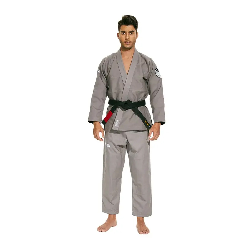 2023 Valmistaja Promotions Custom hyvännäköinen koralli BJJ GIS, tukkumyynti BJJ GI hengittävässä 100% puuvillakankaassa
