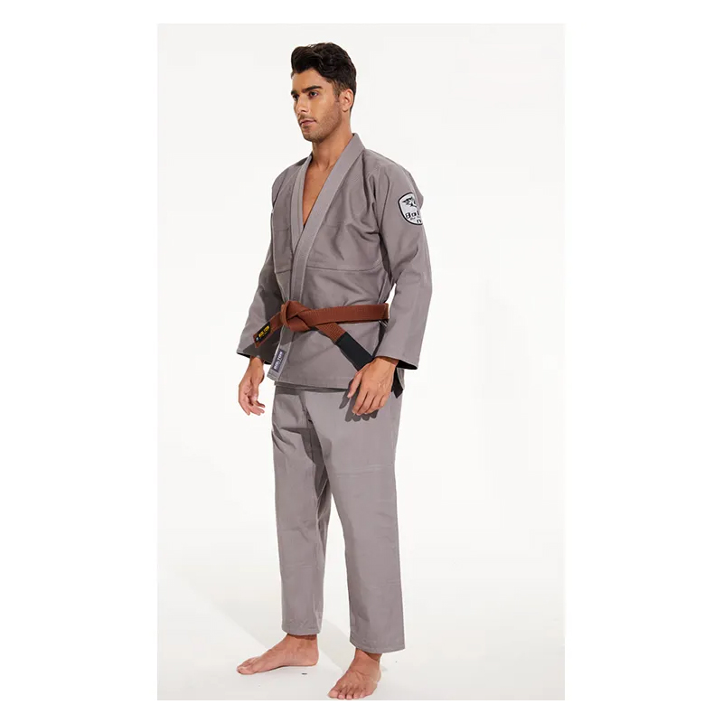 2023 Valmistaja Promotions Custom hyvännäköinen koralli BJJ GIS, tukkumyynti BJJ GI hengittävässä 100% puuvillakankaassa