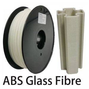 ABS Glass Fiber 3D -tulostin 1,75 mm ABS -kuitufilamentti 3D -tulostimelle