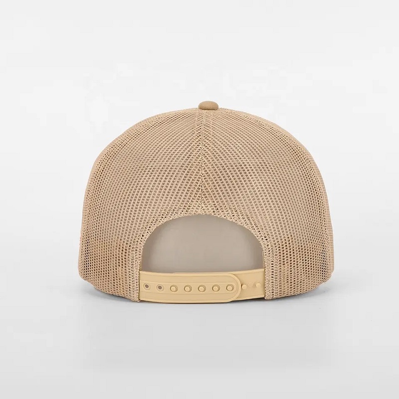 Mukautettu korkealaatuinen 5 paneelin puuvillakirjonta -logo mesh snap baseball -lakki, klassinen tavallinen kuorma -auto Gorras, miesten urheilun kuorma -auto hattu