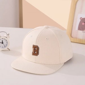 Sporting -kohtaus Unisex Custom Logo Baseball Cap for Toddler Kids Ball Cap Vintage Snapback Cap
