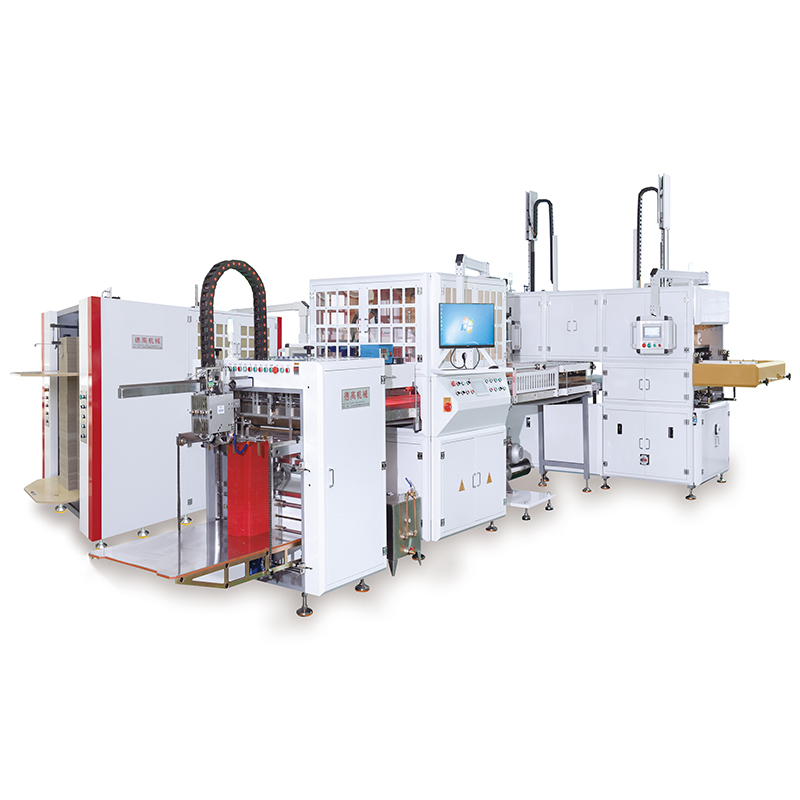 DG-567ACB Tupla-aseman iTelligent Automaattiset laatikon valmistuskone