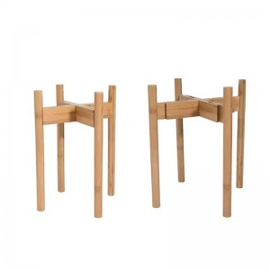 Bambu Säädettävät kukat teline kasviteline