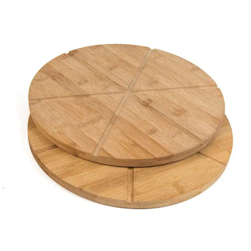 Bambupizza pyöreä leikkuulauta