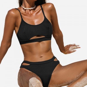 Leikkaus Scoop Neck Bralette&Hipster Bikini -sarja