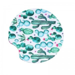 Korkealaatuiset tehdashinta -neopreeniautojen lasinalusta sublimointi tyhjä liukupöytäkuppi muki matot