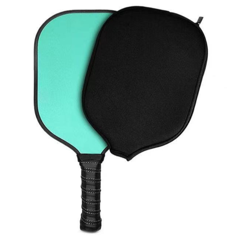 Mukautettu logo kestäväneopreeni Sport Pingpong Pöytätennis sulkapallo maila -kotelo Pickleball -melonsuoja Suojausholkki