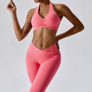 SC1063 Sport Set Fitness Gym Jooga Wear -puku Tracksuit Fitness Jooga Wear Gym -Nainen sarja