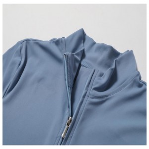 SC1072 ilmainennäyte pitkähihainen vetoketjullinen yksi kappale kuntosali kuluu aktiivinen jumpsuit -joogaharjoittelu ROMPER