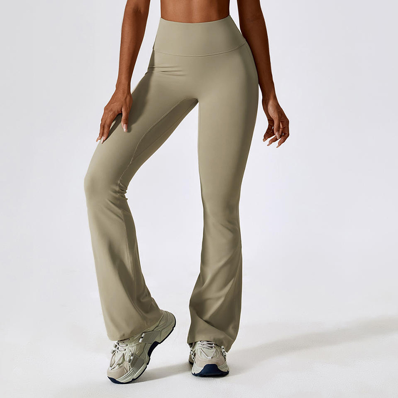 SC101110 Scrunch Butt Flare Leggingsin joogahousutnaisille Butt Nostings säärystimet urheilut leimahtuneet joogahousut