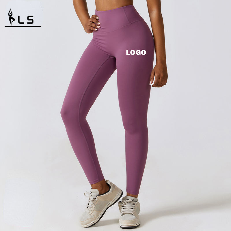 SC101111 Neljäsoteiset säärystimetnaisille 2023 V Back Fitness Gym Wear Vaatteet Joogahousut Leggingsit