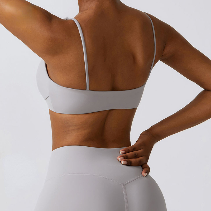 SC10135 Fitness Sports Bra Custom Logo Ladies Compression pehmeänopea kuiva jooga juokseva kuntosali seksikäs urheilu rintaliivit