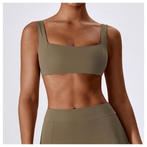SC10134 Seksikäs urheilu Bra Girls Fitness Yoga Wear Comfort Pehmuse kuuma seksikäs harjoittelu Stretch Running Sports Bra Women Women