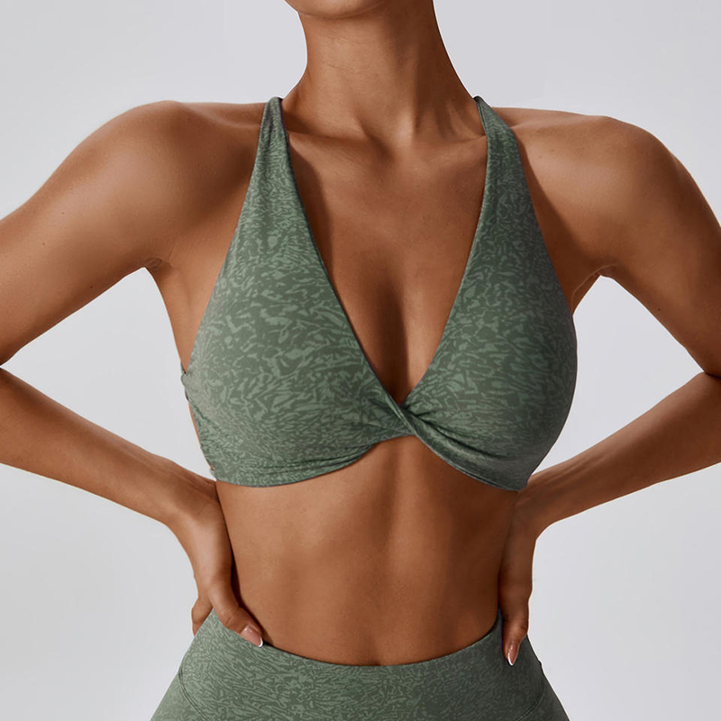 SC10166 Sports Bra fornaisille ristikkäinen takapehmustettu avoin takaisinnopea kuiva viileä mukavuus seksikäs urheilullinen voimistelu rintaliivit