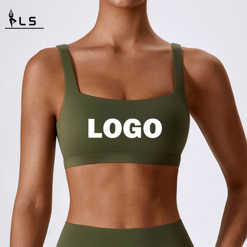 SC101611 Seksikäs urheilu Strappy Custom Sports -liivitnaisille pehmeänopea kuiva jooga juokseva kuntosali seksikäs urheilu rintaliivit