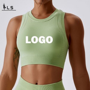 SC10185 tukeva urheilurintaliivit Ylävärinen Shockproof Pro Running Sports Bra Back Clasp