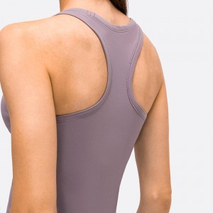 SC10255 TOPS Nopea kuiva asennettu tankki Top Gym Sports Jooga Compression -rajattu jooga -tankkitopit tyynyillä
