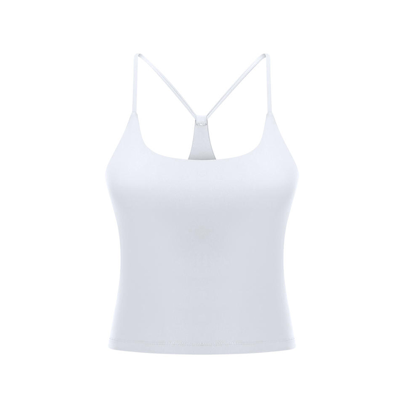 SC10259 Quick Dry Aseted Tank Top Gym Sports Jooga -pakkauksen rajatut joogan tankkitopit tyynyillä