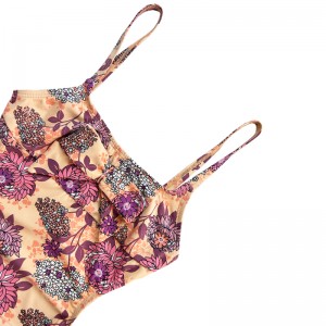 Lasten uimapuku painetulla riipusviivalla ontto