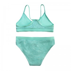 Yksiosainen yksivärinen uimapuku lapsille