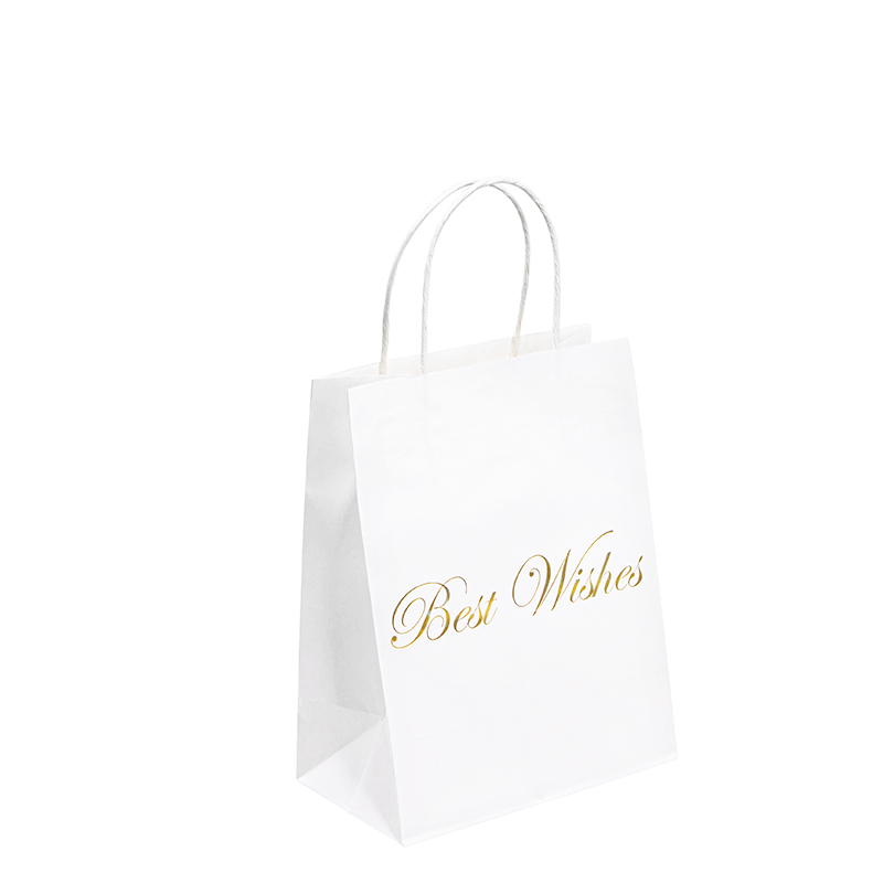 Paper Party Bags -pakkaus Paperipussi Ylellinen takeaway -paperipussit ruokaa kiitos paperipussi